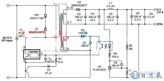 光耦開關電源電路圖大全（光電耦合器/可控精密穩壓源）