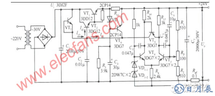 24v開關電源電路圖大全（五款模擬電路設計原理圖詳解）