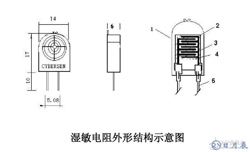 濕敏電阻的工作原理及其用法應用