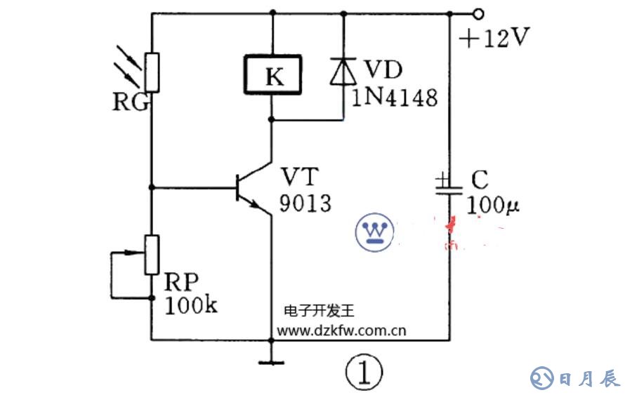 三極管組成的光控開關電路原理圖_四款光控開關電路圖