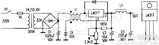 LM317制作開關電源LM317 POWER SUPPLY