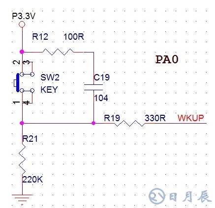 STM32單片機按鍵電路設(shè)計