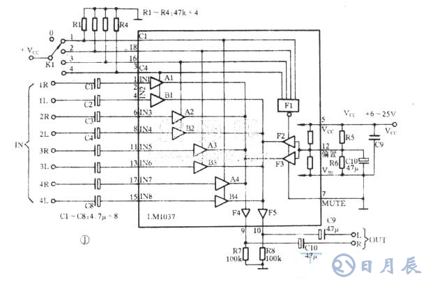 6種音頻電子開(kāi)關(guān)電路分析