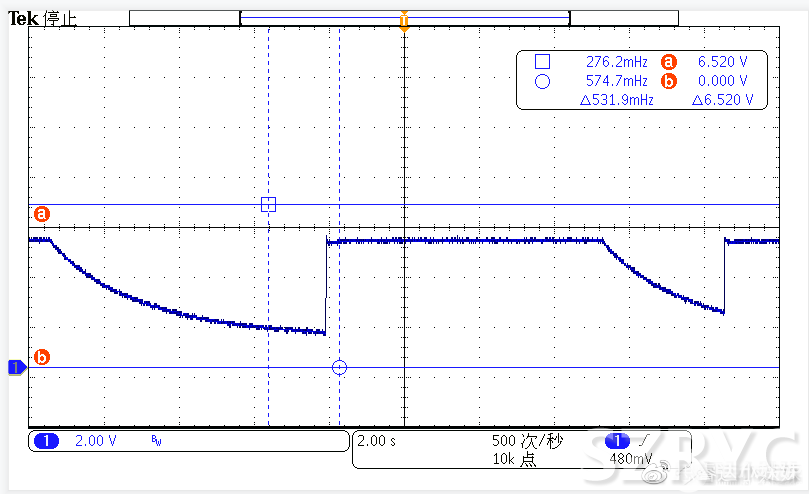 CR6267SH+CR3006 264V/650HZ FB短路波形